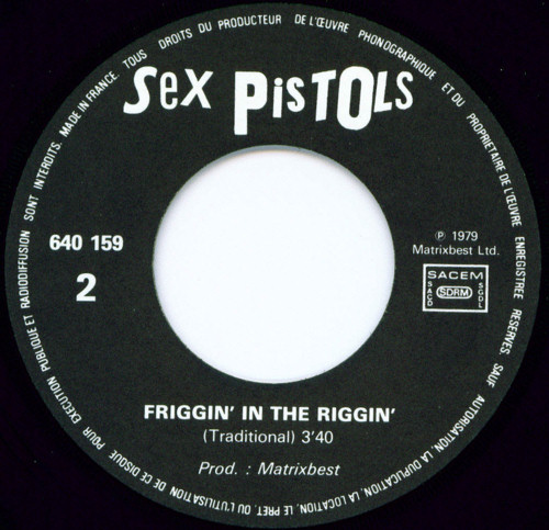 Something Else / Friggin' In The Riggin' (Barclay 640 159)